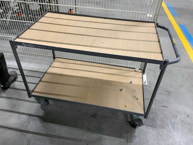 Manutan magazijnwagen - afbeelding 2 van  4