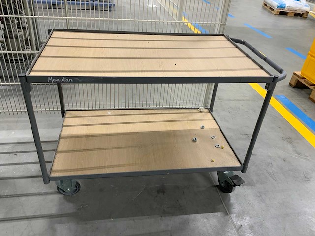 Manutan magazijnwagen - afbeelding 3 van  4