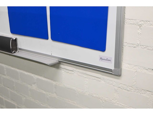 Manutan magnetisch whiteboard - afbeelding 3 van  3