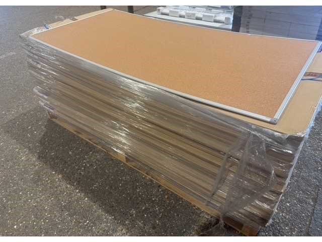 Manutan mededelingenpaneel kurk (19x) - afbeelding 1 van  8