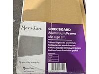 Manutan mededelingenpaneel kurk (19x) - afbeelding 6 van  8