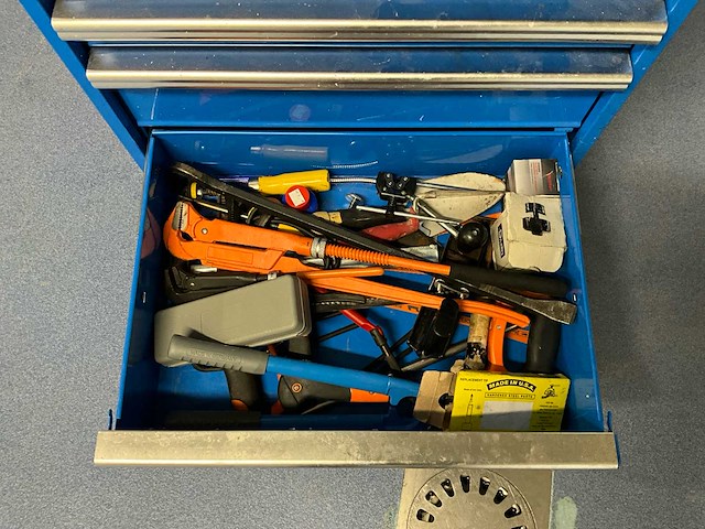 Manutan mobile gereedschapswagen - afbeelding 2 van  10