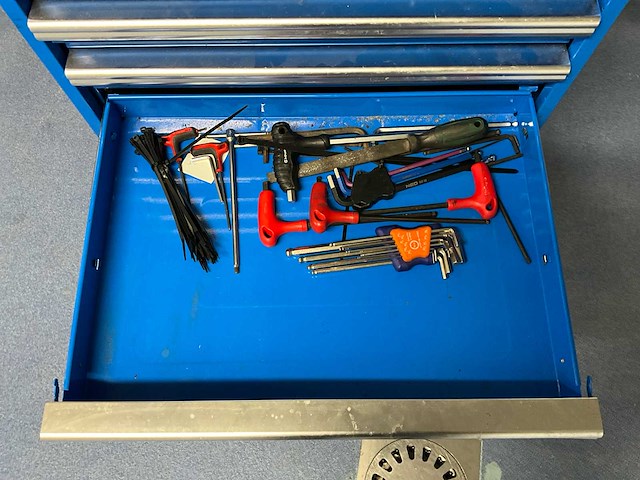 Manutan mobile gereedschapswagen - afbeelding 9 van  10