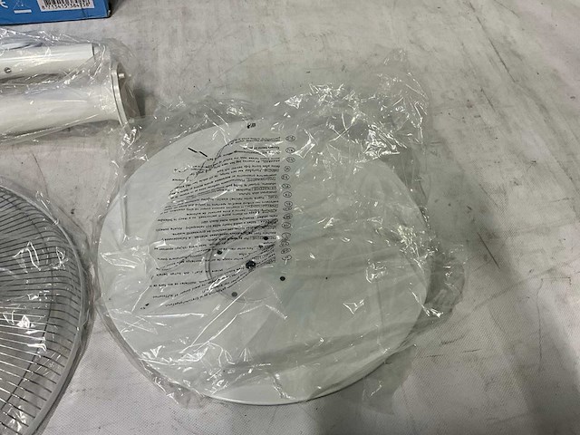 Manutan piedestal fan 50w ventilator (2x) - afbeelding 4 van  7
