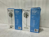 Manutan piedestal fan 50w ventilator (2x) - afbeelding 7 van  7