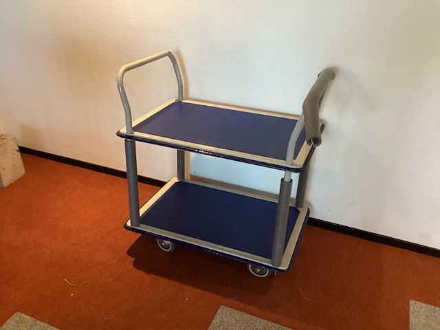 Manutan plateauwagen - afbeelding 1 van  4
