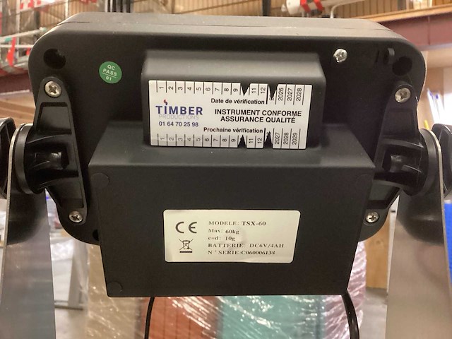 Manutan tsx60 weegschaal - afbeelding 3 van  5