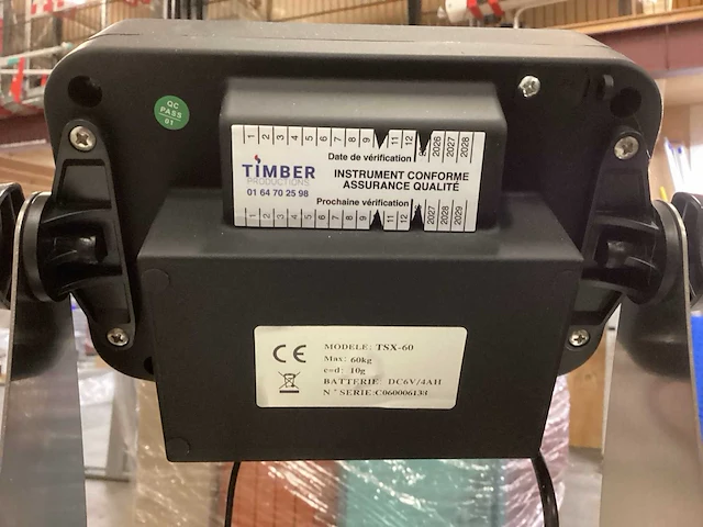 Manutan tsx60 weegschaal - afbeelding 5 van  5