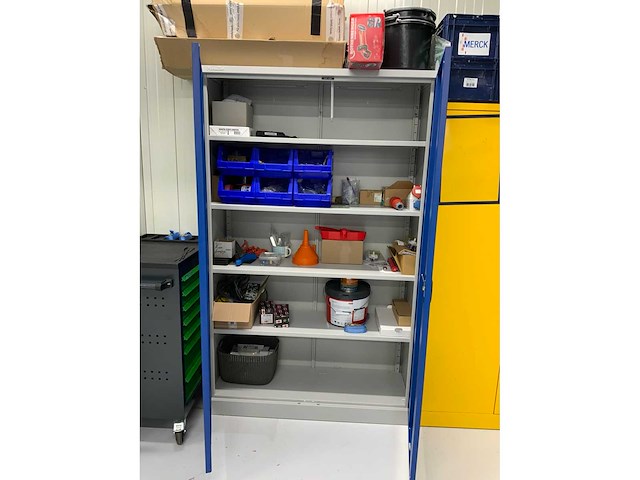 Manutan werkplaats kast - afbeelding 6 van  7