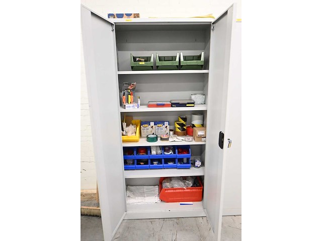 Manutan werkplaatskast - afbeelding 4 van  4