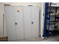 Manutan werkplaatskast - afbeelding 1 van  4