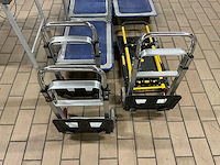 Manutan/stanley steek -en plateauwagen (7x) - afbeelding 2 van  5