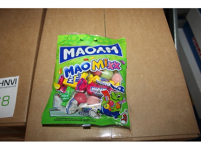 Mao mix maoam in 8 overdozen met 28 zakjes a 70 g. tht 12-2025. - afbeelding 1 van  2