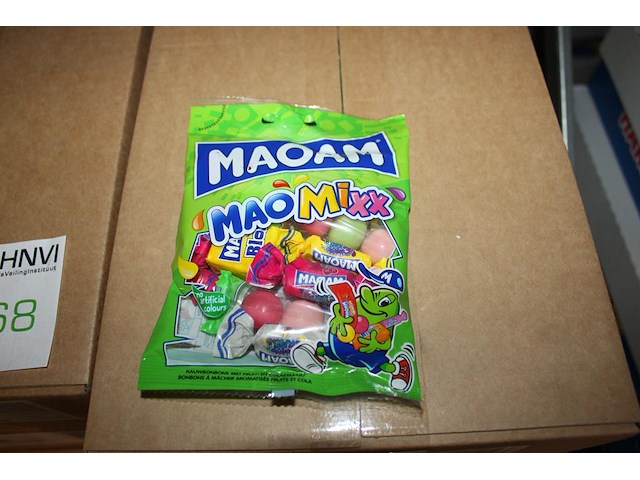 Mao mix maoam in 8 overdozen met 28 zakjes a 70 g. tht 12-2025. - afbeelding 1 van  2