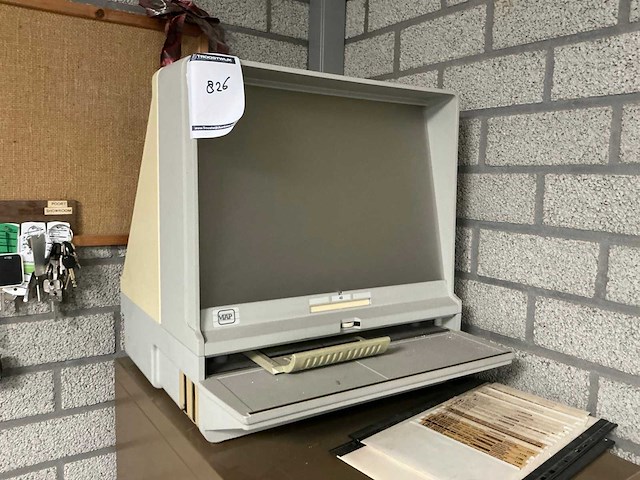 Map fiche reader - afbeelding 1 van  2