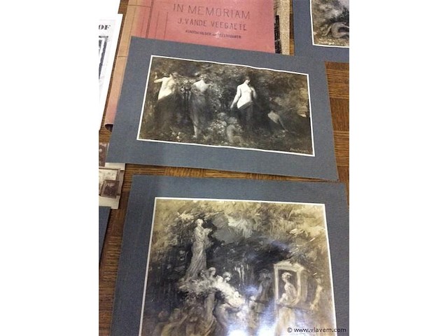 Map + foto's biografie van den veegaete - afbeelding 5 van  9