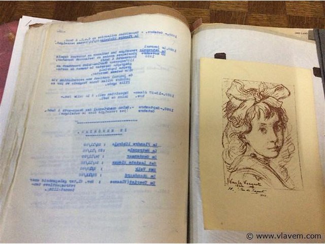 Map + foto's biografie van den veegaete - afbeelding 8 van  9