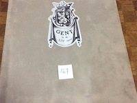 Map gent - tekeningen 17e eeuw genummerd - afbeelding 1 van  3