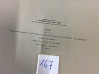 Map gent - tekeningen 17e eeuw genummerd - afbeelding 2 van  3