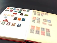 Map grotendeels gevuld met nederlandse postzegels - afbeelding 5 van  6
