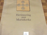 Map herinnering aan mariakerke met litho's getekend - afbeelding 1 van  7