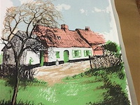 Map herinnering aan mariakerke met litho's getekend - afbeelding 3 van  7