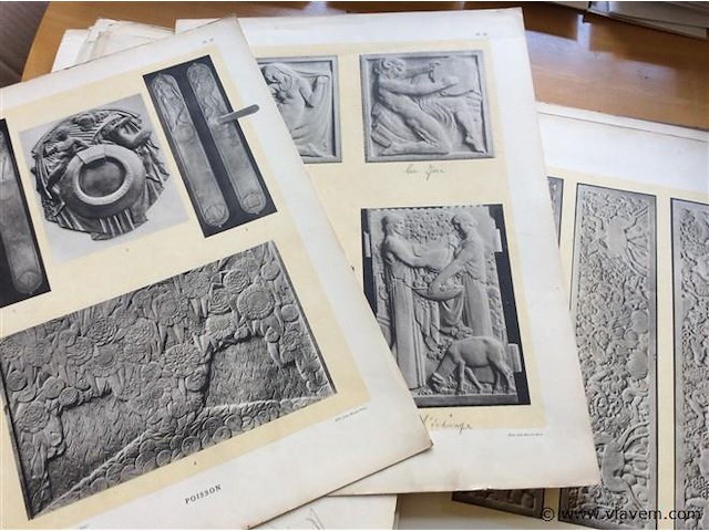 Map la sculptuur décoraief compleet - afbeelding 2 van  11