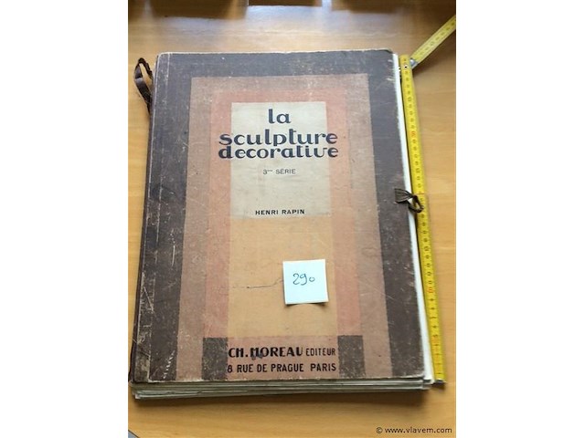 Map la sculptuur décoraief compleet - afbeelding 1 van  11