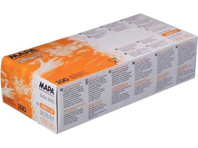 Mapa professional solo 990 disposable vinyl gloves handschoenen (3600x) - afbeelding 4 van  4