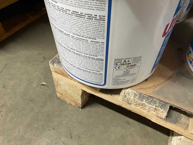 Mapei pasta tegellijm 16 kg (6x) - afbeelding 4 van  4