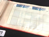 Mapje met (postfrisse?) postzegels - afbeelding 4 van  7