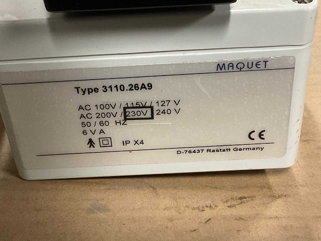 Maquet 3110.26a9 remote control with charger - afbeelding 3 van  3