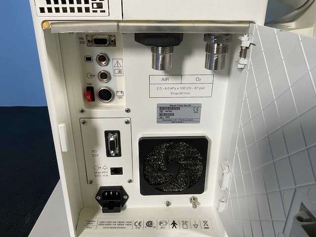 Maquet critical care - servo i / 6487800 beademingstoestel - 2013 - afbeelding 5 van  7