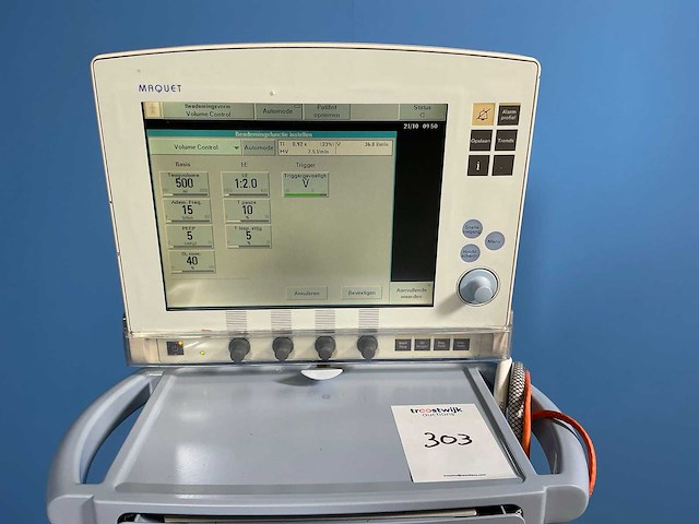 Maquet servo ventilatie machine - afbeelding 14 van  21