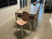 Mara kantinetafels met 16 stoelen - afbeelding 1 van  4