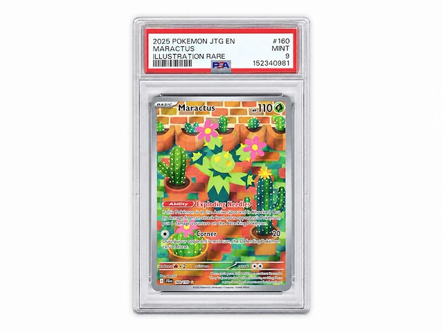 Maractus #160/159, pokémon, journey together, psa 9 (mint) - afbeelding 1 van  2