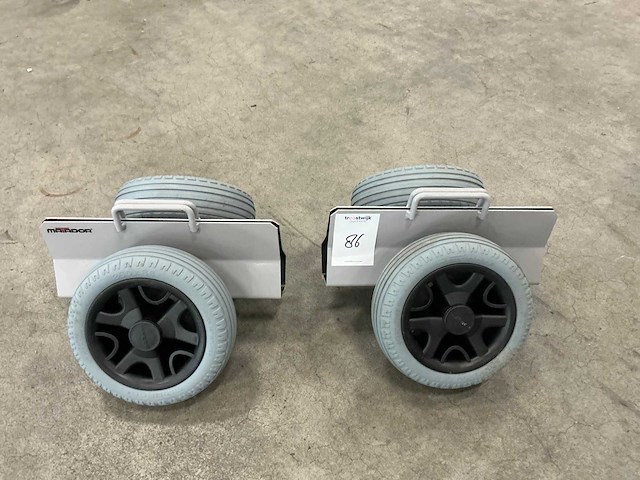 Marador 125mm platenroller (2x) - afbeelding 1 van  1