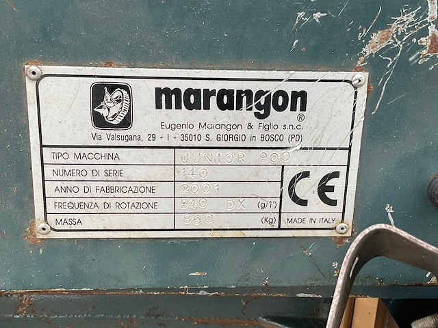 Maragnon junior 900 ronde balenpers - afbeelding 9 van  17