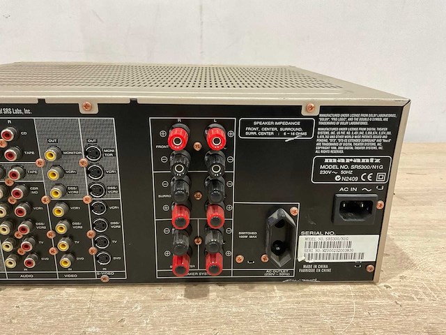 Marantz - sr5300/n1g - ontvanger - afbeelding 9 van  9