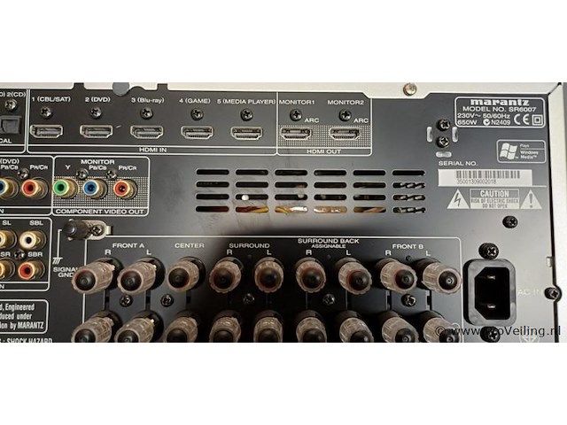 Marantz sr60007 av surround receiver - afbeelding 5 van  5
