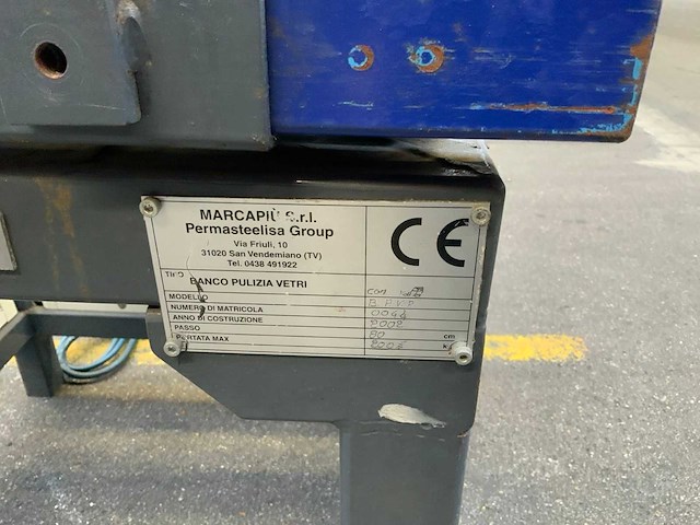 Marcapiù s.r.l banco pulizia vertri pneumatische raamreinigingstafel - afbeelding 7 van  7