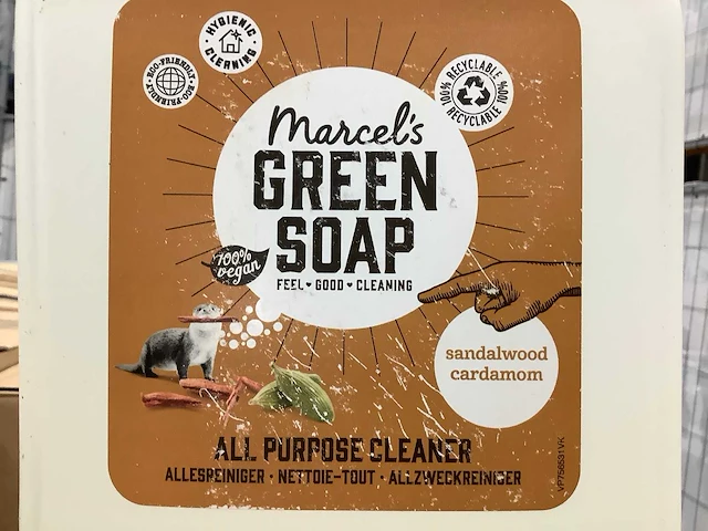 Marcel’s green soap - vloerzeep 5 liter sandalwood (138x) - afbeelding 5 van  5