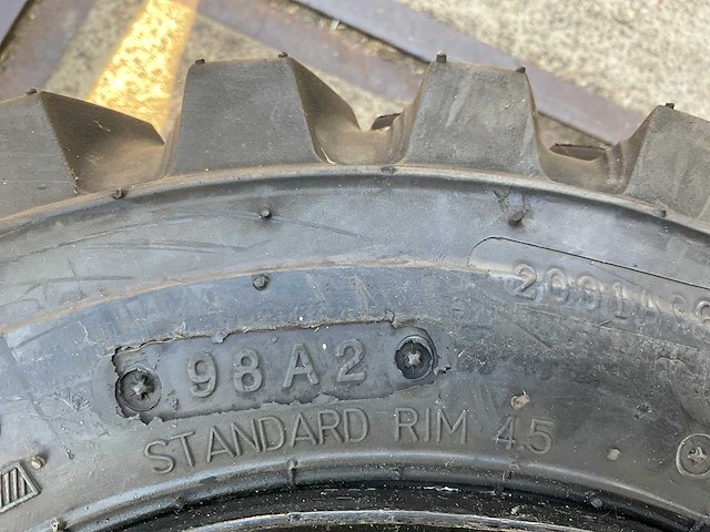 Marcher band, wiel en velg (4x) - afbeelding 6 van  7