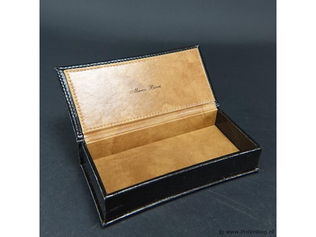 Marco birri lederen pennendoos - afbeelding 3 van  3