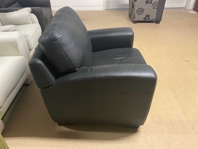 Marcu lederen fauteuil - afbeelding 6 van  9