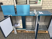 Marecos - 3 deurs + 2 laden ongebruikt - koelwerkbank - afbeelding 2 van  4