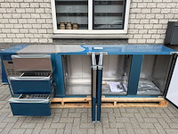 Marecos - 3 deurs + 2 lades ongebruikt - koelwerkbank - afbeelding 1 van  4