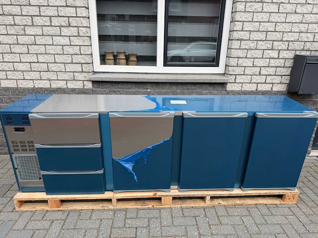Marecos - 3 deurs + 2 lades ongebruikt - koelwerkbank - afbeelding 1 van  8