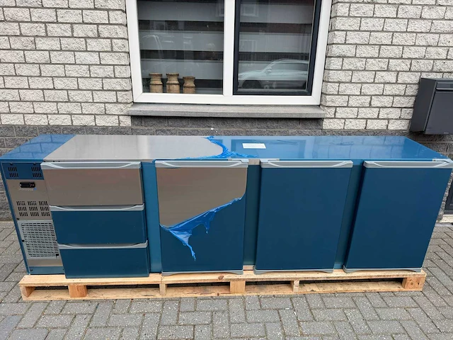 Marecos - 3 deurs + 2 lades ongebruikt - koelwerkbank - afbeelding 1 van  8