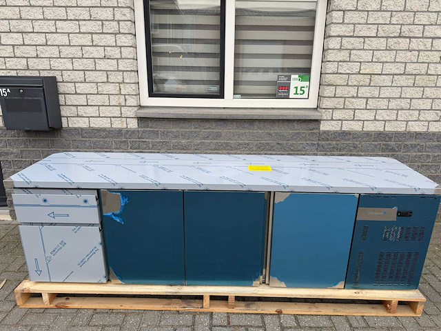 Marecos - 3 deurs + 2 lades ongebruikt - koelwerkbank - afbeelding 1 van  5